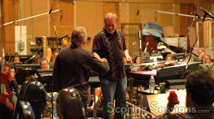 Mark Mancina thanks Don Harper and the orchestra