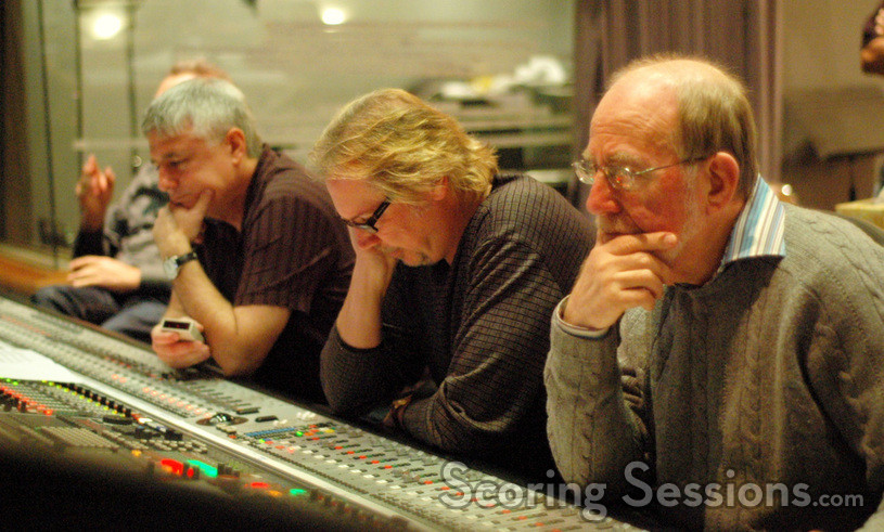 Orchestrator Dave Metzger, composer Mark Mancina and scoring mixer Armin Steiner