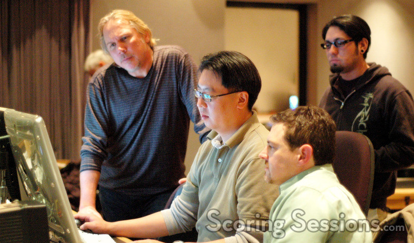 Mark Mancina, Chuck Choi, Andrew Page and Marlon Espino