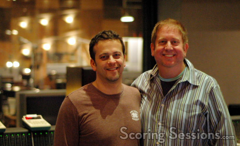 Composer Aaron Zigman with agent Richard Kraft