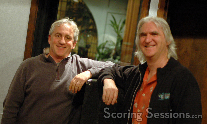 Contractor David Low and guitarist George Doering