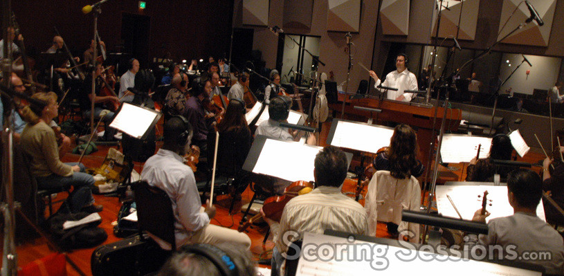 The Hollywood Studio Symphony performs on Marmaduke