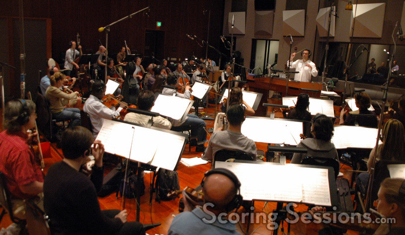 The Hollywood Studio Symphony performs on Marmaduke