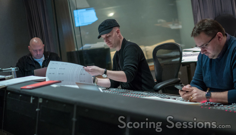 Producer Jeff Fierson,  composer Andrew Lockington, and scoring mixer Andrew Dudman