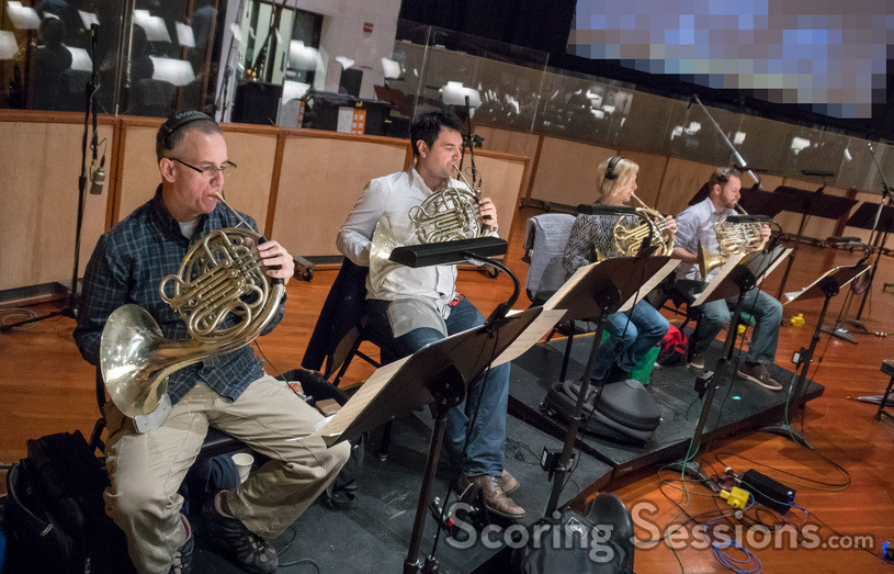The French horn section