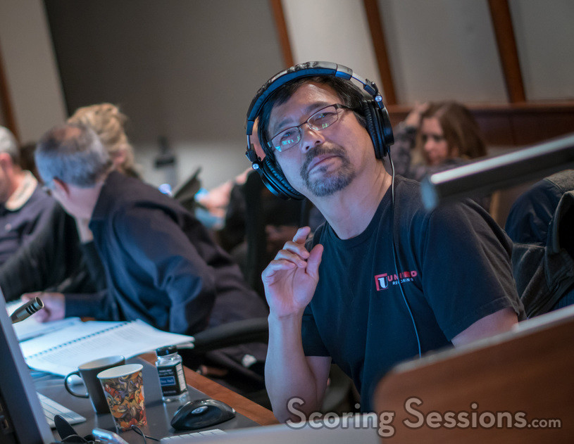 ProTools recordist Larry Mah