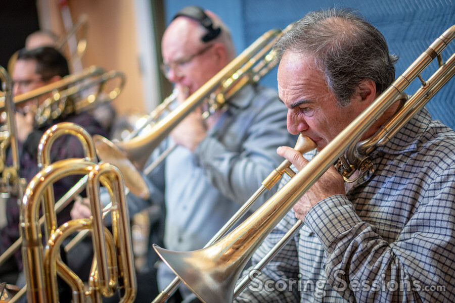 Trombone player Alan Kaplan