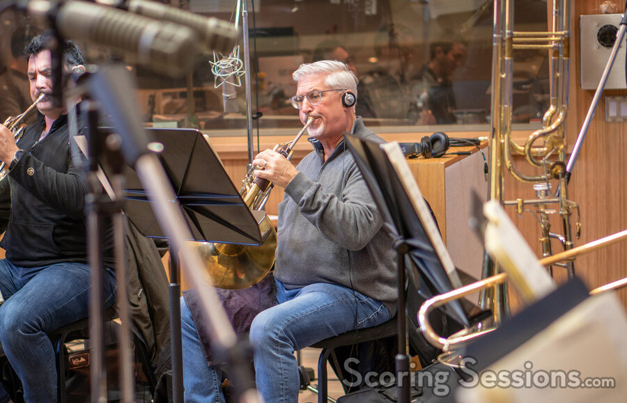 Dave Everson performs on French horn