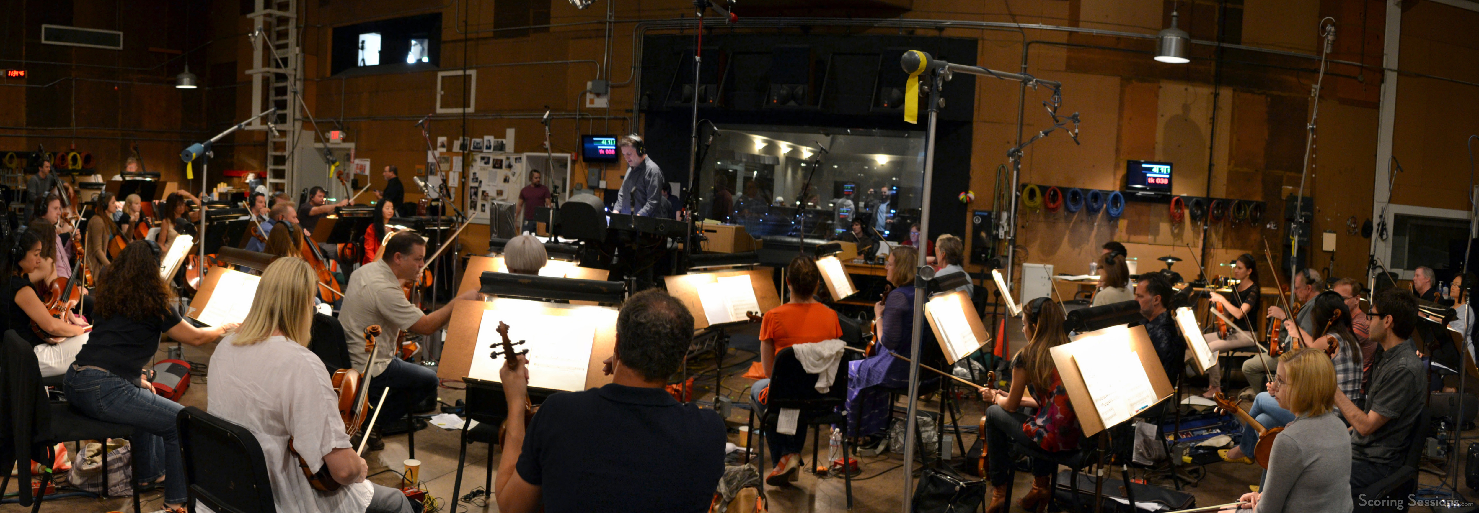 The Hollywood Studio Symphony performs on Grudge Match
