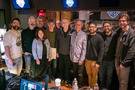 Disney Film Music coordinator Jon Bower, VP of Music Production Ryan Hopman, SVP of Music Kaylin Frank, stage recordist Tom Hardisty, scoring mixer Dave Boucher, stage engineer Rich Wheeler, composer Mark Mancina, orchestrator Larry Rench, score producer Marlon Espino, music editor Sebastian Zuleta, and Mark Mancina studio assistant Wyatt Wadsworth