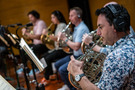 The French horns perform on Moana